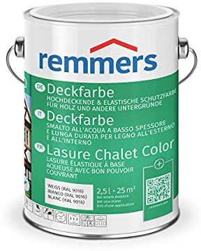 Remmers Deckfarbe königsblau, 0,75 Liter, Deckfarbe für innen und außen, Wetterschutzfarbe viele Untergründe, hochdeckend, wetterfest