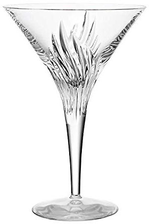CRISTALICA Martiniglas Cocktailschale Mixgetränk Flame 280ml Bleikristall geschliffen