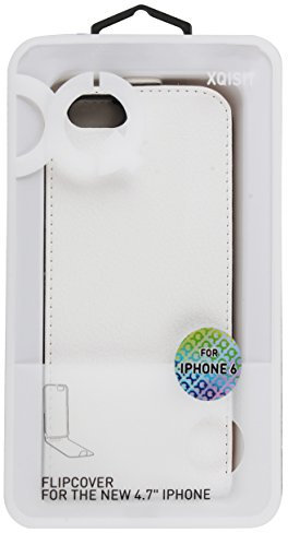 Xqisit 18064 Apple iPhone 6/ 6S Flip Hülle weiß