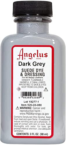 Angelus Suede Dye Dark Grey