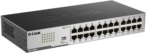 D-Link 24-Port 10/100/1000 Rackmountable Switch