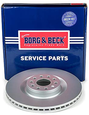 Borg & Beck BBD5755S Brake Disc Single To Fit Audi VW A3 Golf 03-