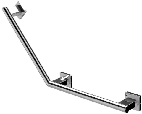 Emco 357000103 Winkelgriff System 2 rechts, 135 Grad mit Befestigungsmaterial, verchromt