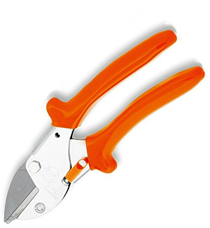 Gebr. Schröder GmbH Löwe 5.127 kleine Amboss-Schere spitze Klinge ergonomische Griffe Astschere