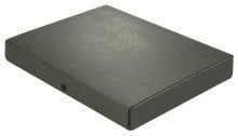 Elba Dokumentenmappe, Hartpappe (RC), 1,4 mm, A4, 45 mm, schwarz
