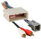 Metra 70-5521 Radio Wiring Harness for Ford 03-Up Amp - Cream/red/white/grey