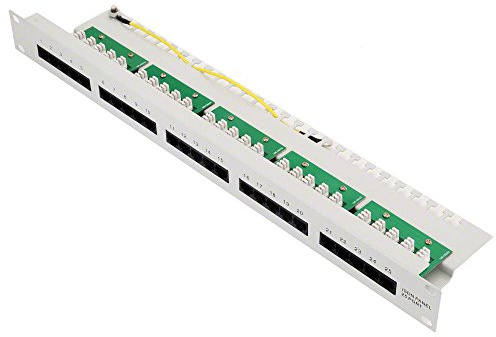 Helos ISDN Patchpanel - Patch Panel - RJ-45 (4-polig) X 25