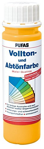 PUFAS Vollton- und Abtönfarben mandarin 0,25 Liter