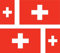 Akachafactory 4 x Autocollant Sticker Voiture Moto Valise pc Portable Drapeau Suisse