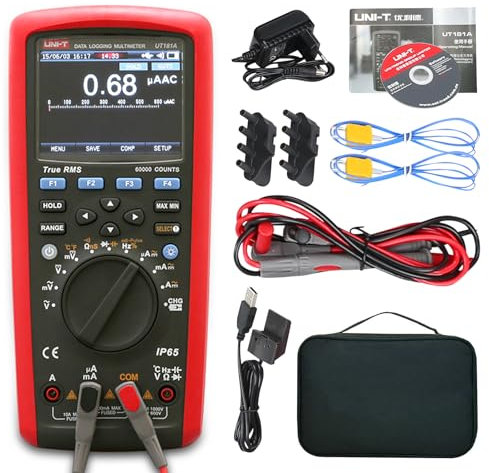 UNI-T UT181A Daten Protokollierung 20000UNI-T Digital Multimeter Echter Effektivwert Tester Datenerfassung DMM Kapazität Temperatur Meter