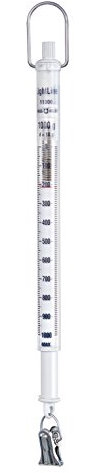 Sauter 287-102 - Spring Balance, Mechanical weight and force measurement, Weighing Range [Max]: 20 g, Readout [d]: 0,2 g