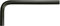KS Tools 151.2632 Clé mâle brunie courte 6 pans 5/64''