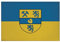 U24 Aufnäher Alsdorf (NRW) Fahne Flagge Aufbügler Patch 9 x 6 cm