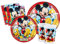 Ciao-Kit Mesa Fiesta Party Disney Mickey Mouse Club House 8 personas (44 pzas: platos, vasos, servilletas), single, multicolor, (1)