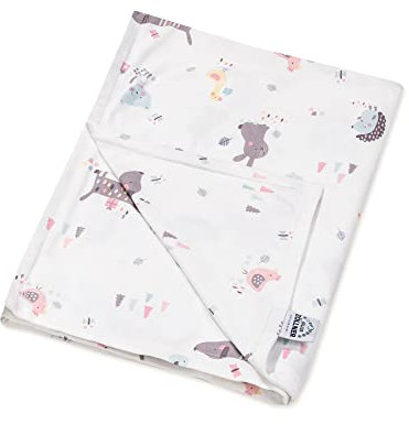 Julius Zöllner Jersey Decke Crazy Animals, 70x100 cm