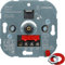 EHMANN 3900x0100 T39.01 Unterputz-Dimmer, Phasenanschnitt, 230 V, 50 Hz, Leistung: 20-500 W/VA, inkl. Schalterprogramm-Adapter
