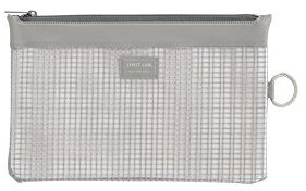 LIHIT LAB. Netztasche, 24,1 x 15,7 cm, Off-White (F244-Off-White)