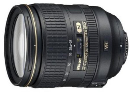 Obiettivo AF-S NIKKOR 24-120 mm f/4G ED VR + Filtro UV 77 mm