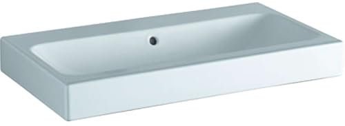 Keramag Waschbecken iCon 124093600, weiß mit KeraTect, ohne Hahnloch