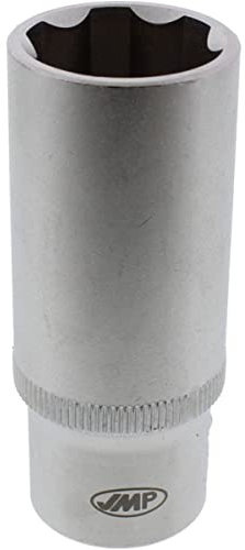 JMP Steckschlüssel-Einsatz 6kant 3/8Zoll Stecknuss SW19 Länge 60mm schwarz