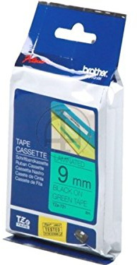 Brother original - Brother P-Touch P 750 Series (TZE-721) - P-Touch Farbband black green - 9mm x 8m