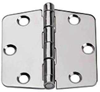 Lalizas Charnière inox Standard 74x75x2mm