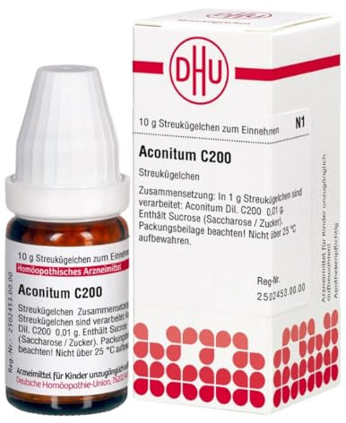 DHU Aconitum C200 Streukügelchen, 10 g Globuli
