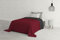 Italian Bed Linen Tagesdecke Sommer 170 x 270 cm Grigio/Bordeaux