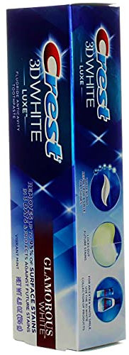 Crest 3D-weiße Luxe Glamorous Weiß Zahnpasta, 4,8 Unzen