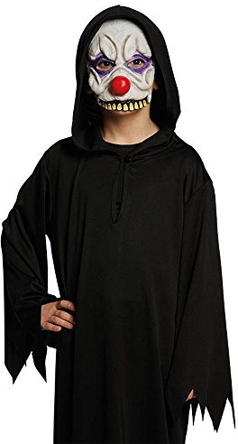 Kostüm Zubehör Halbmaske Horror Clown Karneval Fasching Halloween