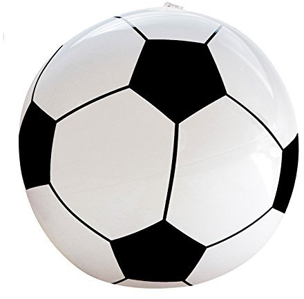 PARTY DISCOUNT Aufblasbarer Fußball