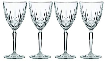 Waterford 156157 Marquis Sparkle Wine Set of 4, Non-Leaded Crystal, Clear