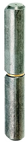 GAH-Alberts 414856 Anschweißrolle, zweiteilig, Stahl, roh, Ø10 / 60 mm / 24 Stück