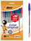 BIC Cristal Original Bolígrafos Punta Media (1,0 mm) – Colores Surtidos, Blíster de 20 Unidades, para escritura suave, certificados con etiqueta ecológica