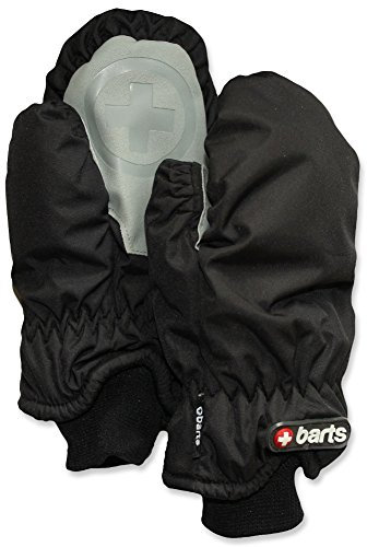 Barts Nylon Mitts Kinder Ski Handschuhe Winterhandschuhe Fäustlinge vers. Farben, Größe:4 (6-8 Jahre);Farbe:Black