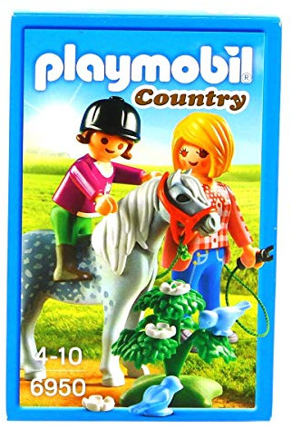 PLAYMOBIL 6950 Spaziergang mit Pony