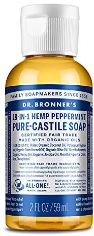Dr. Bronner's Liquid Soap Peppermint, Flüssigseife Pfefferminze 59 ml