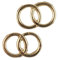 RAYHER HOBBY Rayher Wachsmotiv Eheringe, 2,5 cm ø, 2 Paar, gold, nicht gelackt, zum Kerzen verzieren, Verzierwachs zur Hochzeit, Hochzeitskerze, 3119606