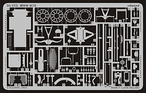Eduard Accessories 35572 Model Making Accessories BMW R75 / Zünddapp KS750 Photo Etching Set