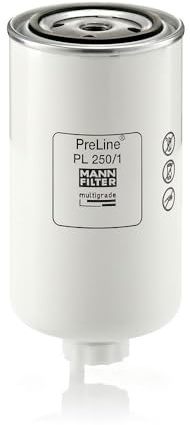 MANN-FILTER, PL 250/1 Fuel Filter | For Off-Highway, Fuel System Protection, Injector Protection, Clean Fuel Supply, True OE Engineering