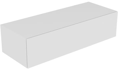 Keuco Sideboard Edition 11 31326, Bel, 1 Front -Auszug, trüffel/Glas trüffel, 31326140100