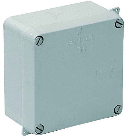 Wiska WIB1 100x100x55mm IP65 Adaptable Weatherproof Box - Grey