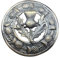 AAR Herren-Brosche mit schottischer Distel, Kilt, Karomuster, Antik-Finish, 7 cm Durchmesser, 7 cm, 3 (7cm)