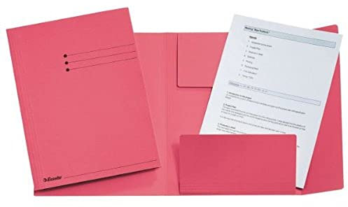 Leitz Jurismappe, A4, Manilakarton, pink