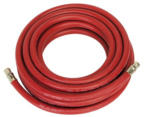 Sealey 10m x Ø10mm Air Hose with 1/4 BSP Unions - AHC1038