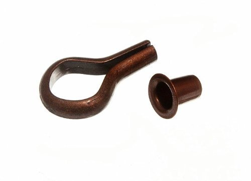 BANJO SHELF FLORENTINE SUPPORT STUD AND SOCKET 6MM FB ANTIQUE ( 24 of each )