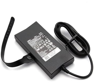 Adaptateur Pc Portable D'origine Pour Dell JU012 130W Chargeur Adaptateur AC PC Portable 19.5v 6. 7 a Alimentation En Courant DA130PE1-00 PA-4E CM161 Partie Compatible #: 330-1829, 330-1830, X408G, D232H, 0X408G, 0D232H + UK Power Cord - Garantie 1 An Vendu Par (ordinateur portable-Accessories4u)