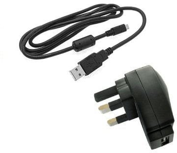 Ex-Pro [PACK] USB 2.0 Cable and VSK-0752, VSK0752 Charger for Panasonic Cameras/Camcorders [See Description for Models]