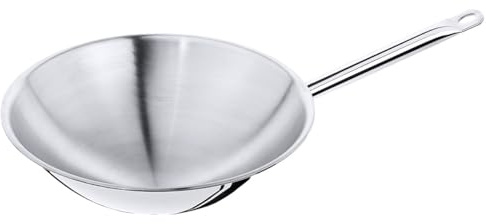 Contacto Edelstahl Wok Edelstahl mehrschichtig runder Boden
