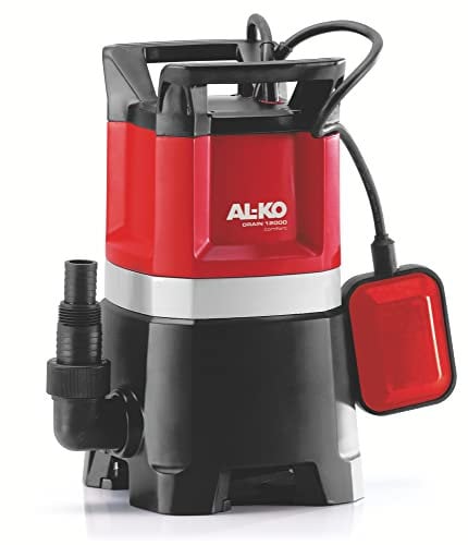 AL-KO Schmutzwassertauchpumpe Drain 12000 Comfort, 850 W Motorleistung, max. Förderhöhe 10 m, max. Fördermenge 12000 l/h, max. Korngröße 30 mm